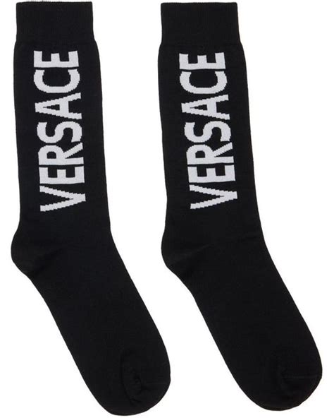 versace sock shoes mens|Versace socks black and gold.